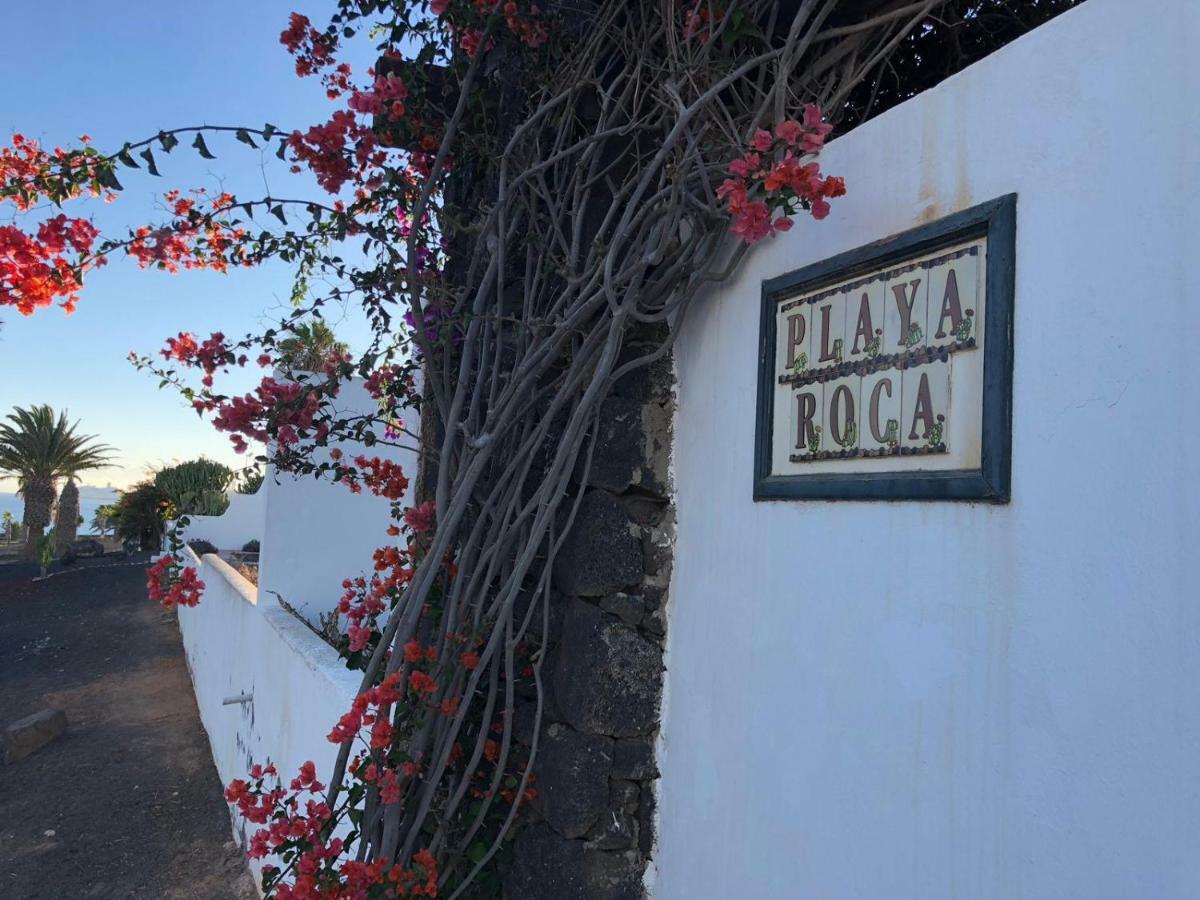 luxury casa playa roca bord de mer Costa Teguise Exterior foto